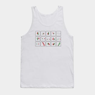 Candlestick Pattern Set Tank Top